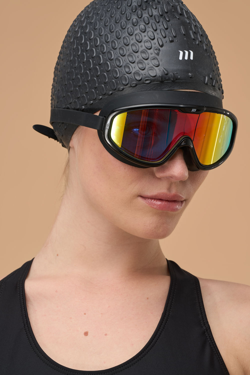 26VSWM260000 TOP NATACION DELFIS NEGRO 3406